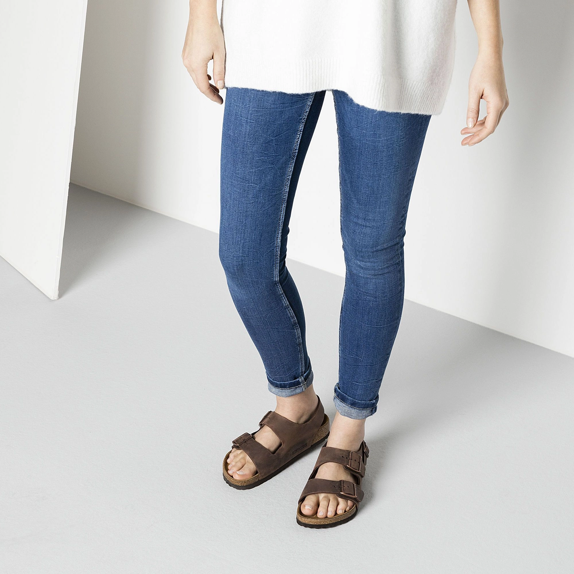 BIRKENSTOCK MILANO HABANA OILED LEATHER UNISEX Birkenstock comfortable casual footwear