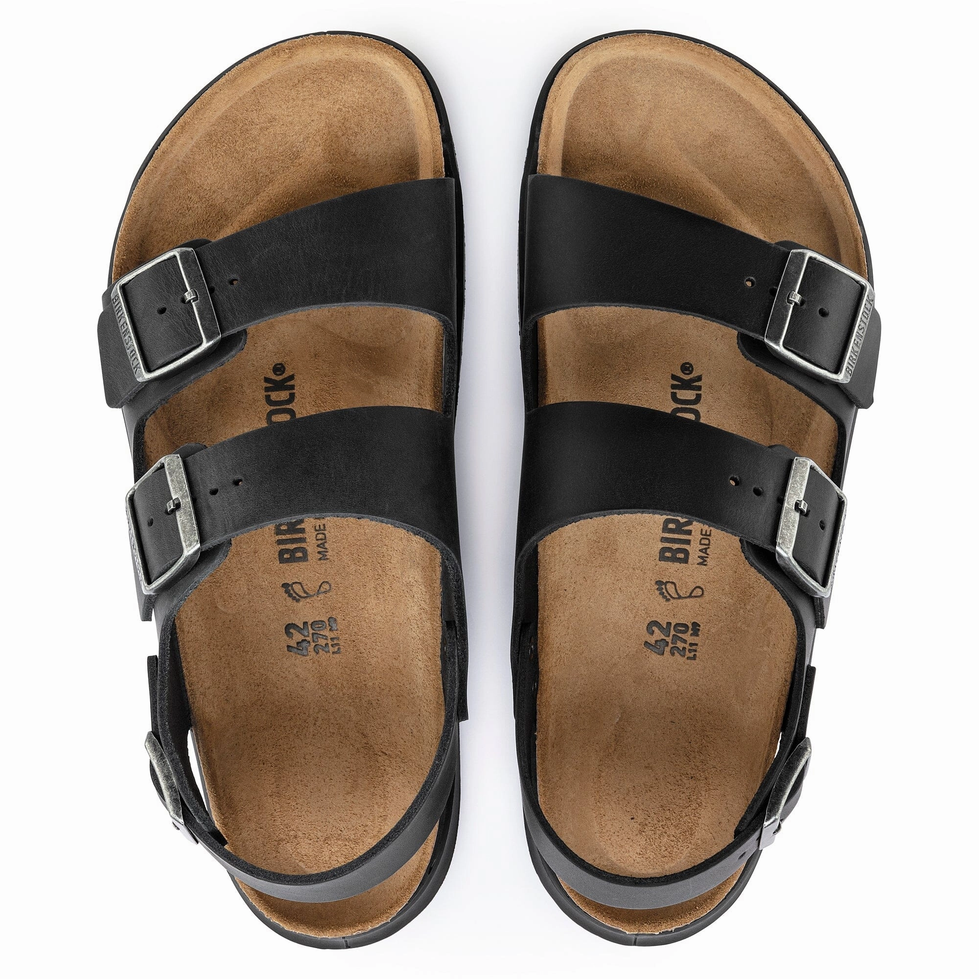 BIRKENSTOCK MILANO RUGGED MEN OILED LEATHER Birkenstock comfortable casual footwear