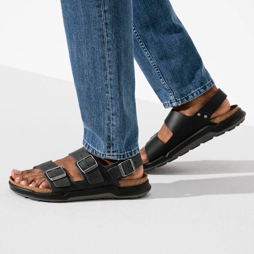 BIRKENSTOCK MILANO RUGGED MEN OILED LEATHER Birkenstock comfortable casual footwear