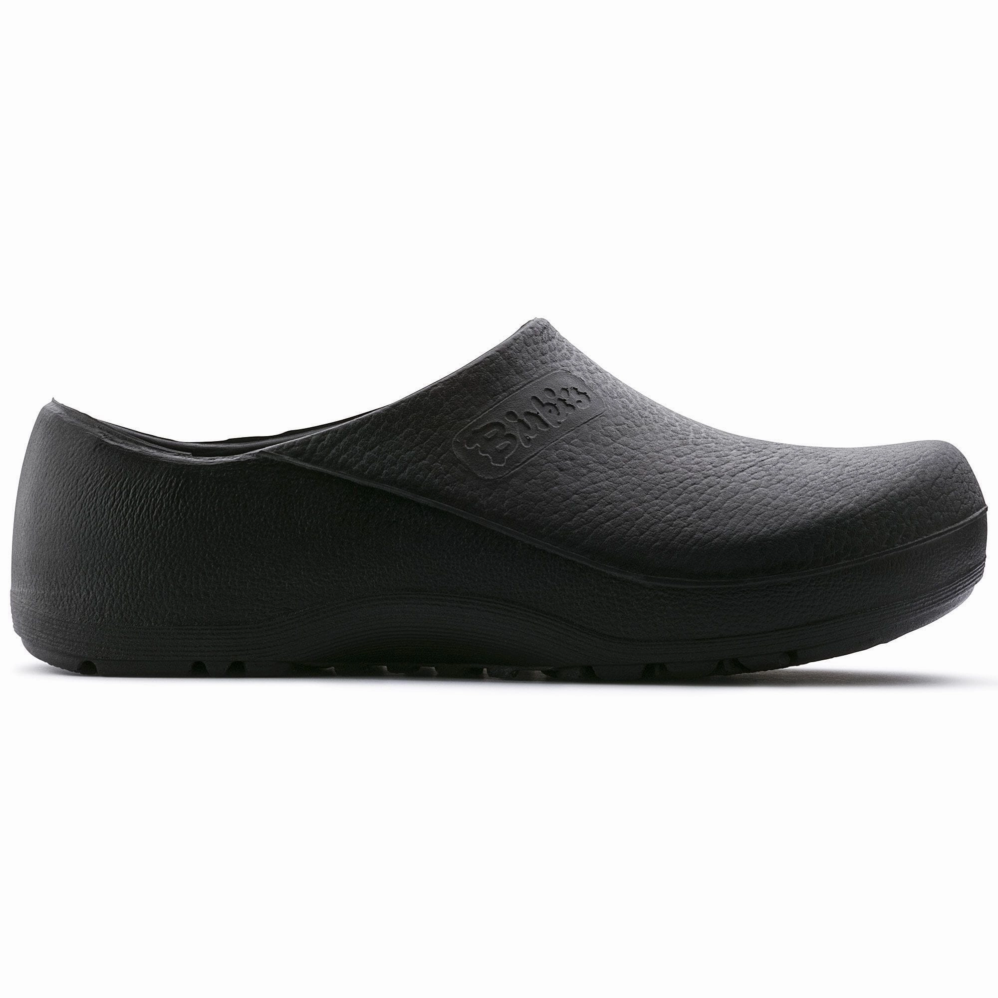 BIRKENSTOCK PROFI-BIRKI BLACK POLYURETHANE UNISEX Birkenstock comfortable casual footwear
