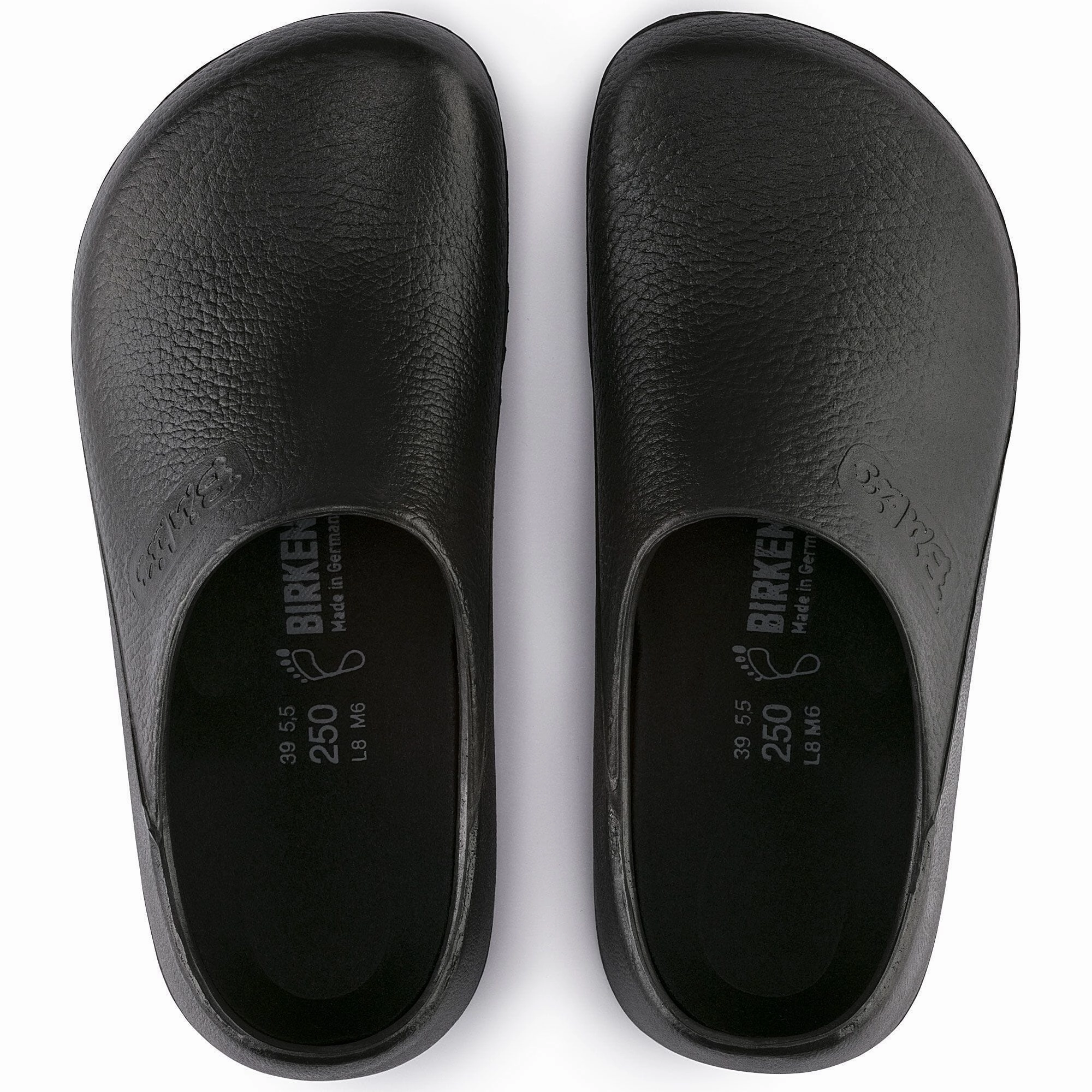 BIRKENSTOCK PROFI-BIRKI BLACK POLYURETHANE UNISEX Birkenstock comfortable casual footwear
