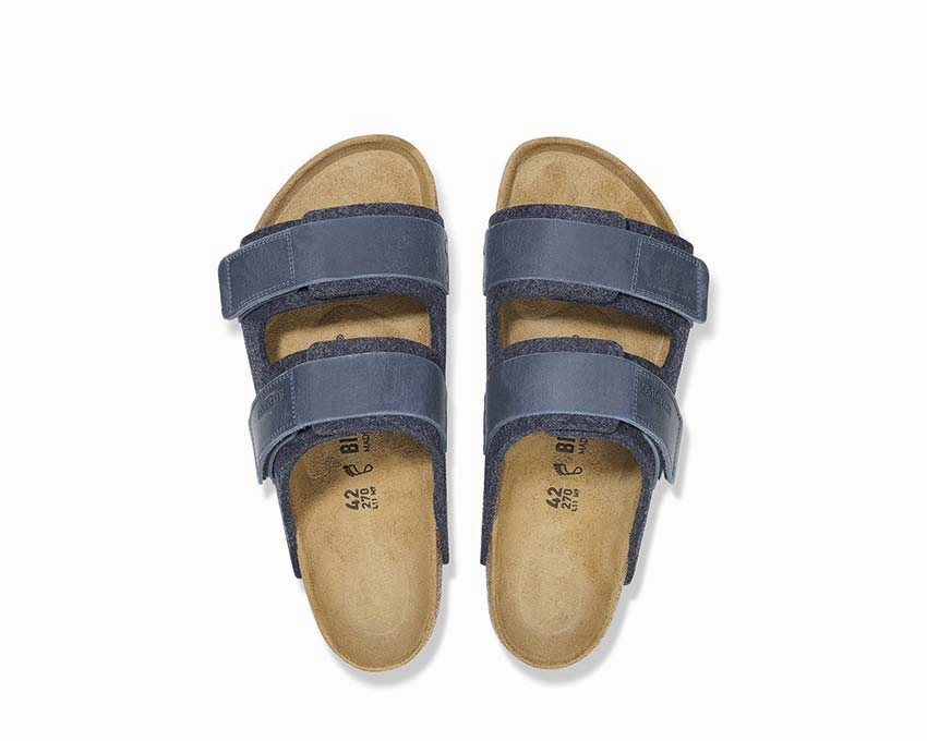 Birkenstock Uji Natural Leather Durable trail runners