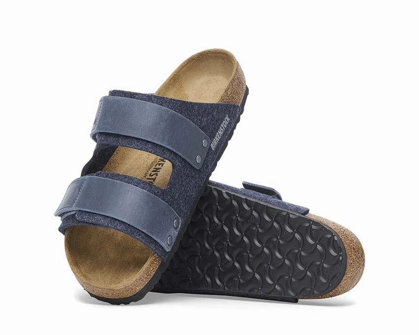 Birkenstock Uji Natural Leather Durable trail runners