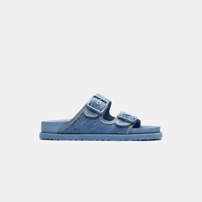 Birkenstock WMNS 1774 Arizona - Faded Denim Open-toe comfort slides