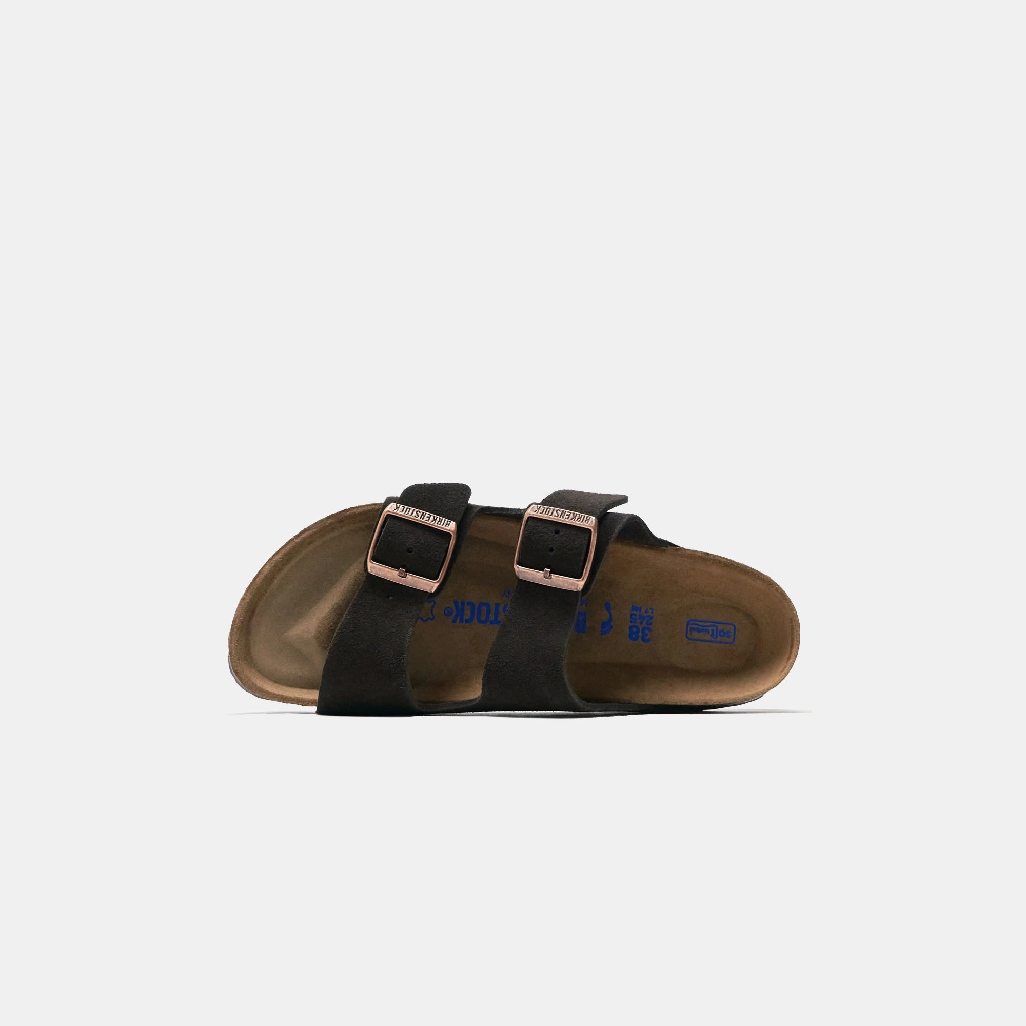 Birkenstock WMNS Arizona Soft Footbed Suede Sandals - Mocha All-day comfort footwear