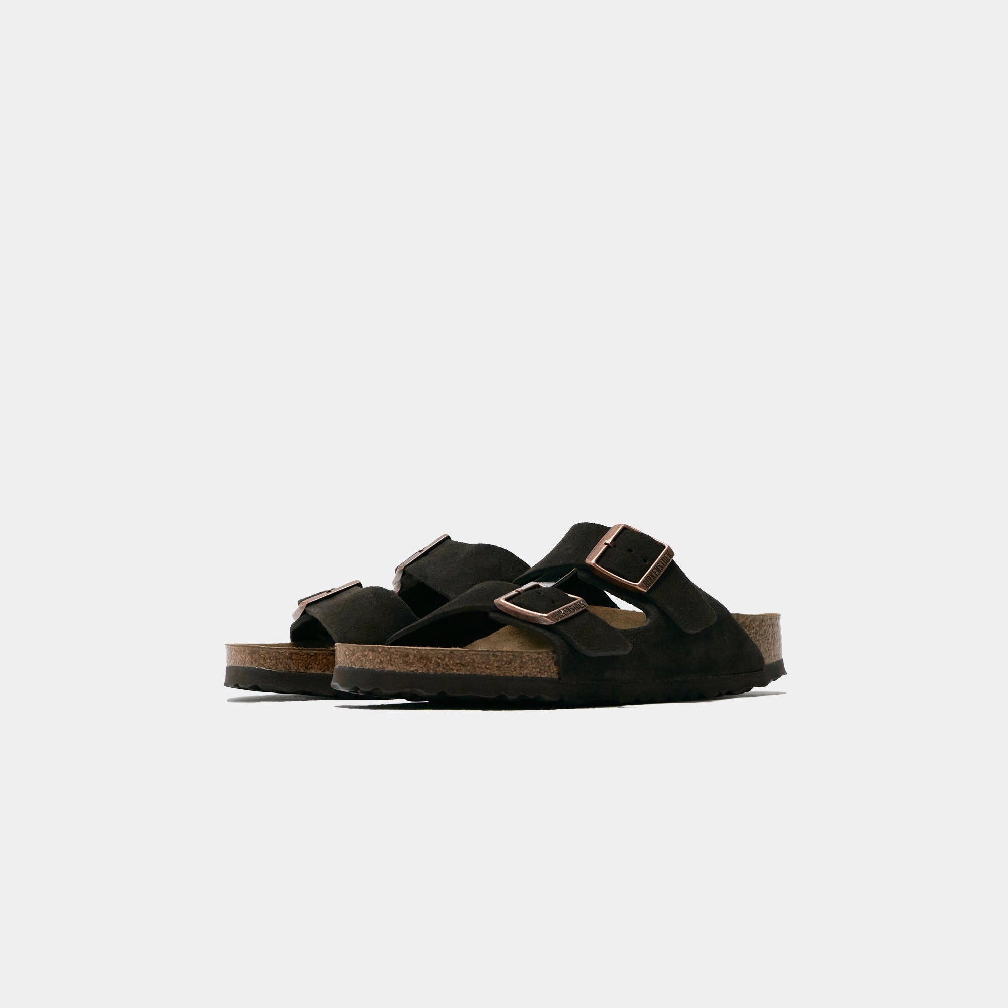 Birkenstock WMNS Arizona Soft Footbed Suede Sandals - Mocha All-day comfort footwear