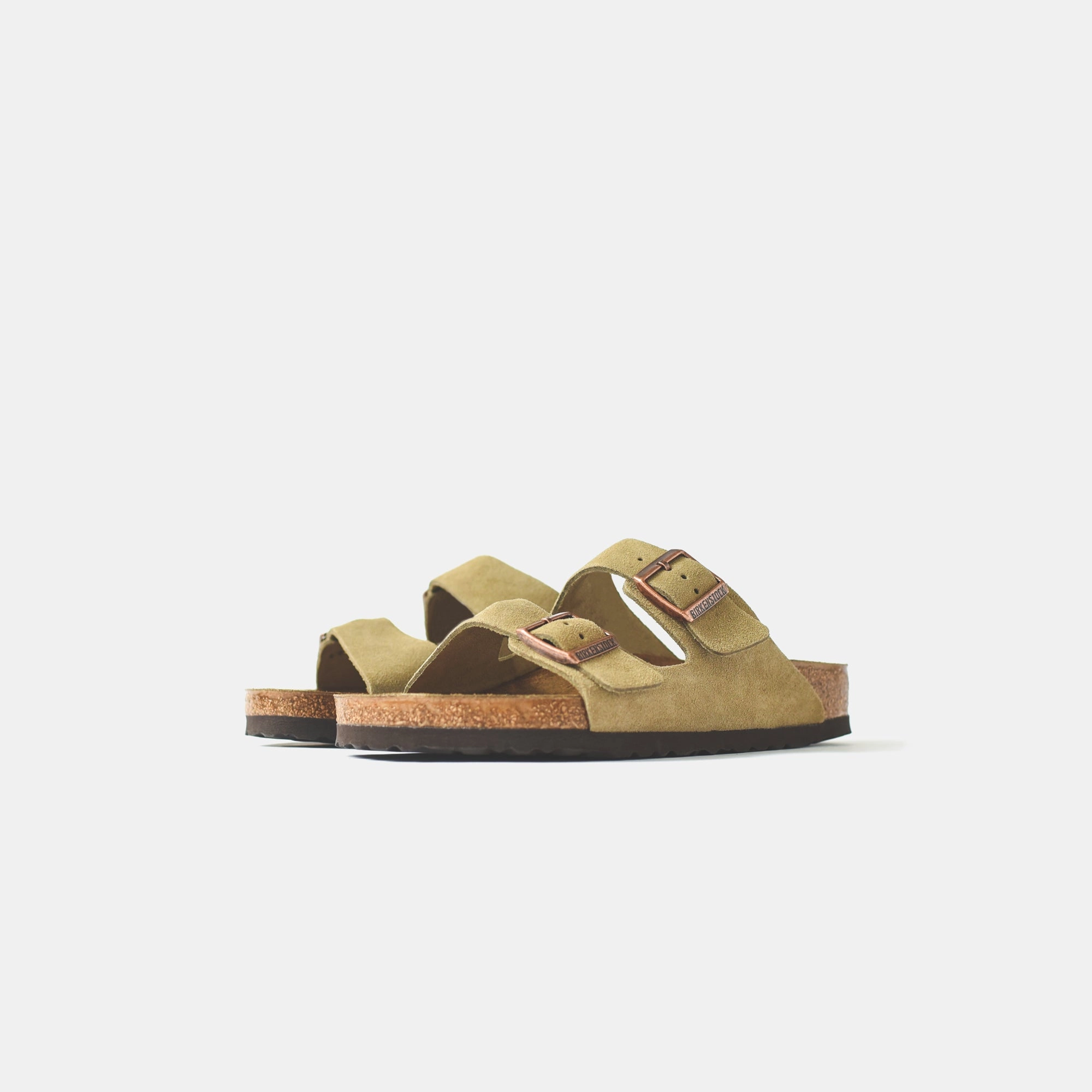 Birkenstock WMNS Arizona Suede - Taupe All-day comfort footwear