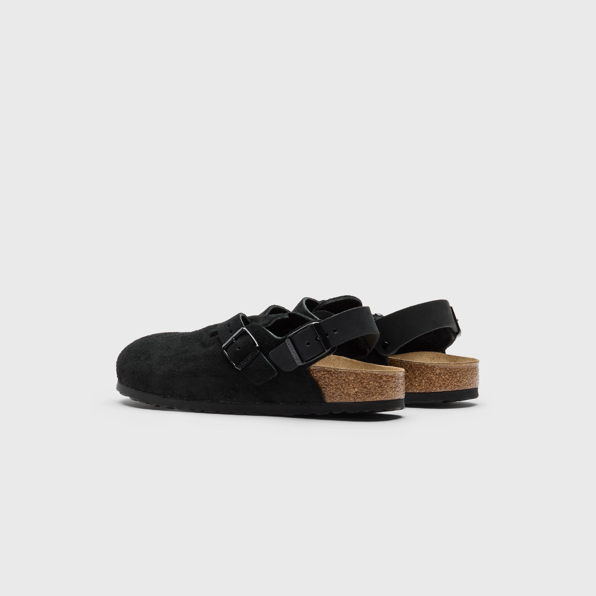 Birkenstock WMNS Tokio Suede - Black All-day comfort footwear