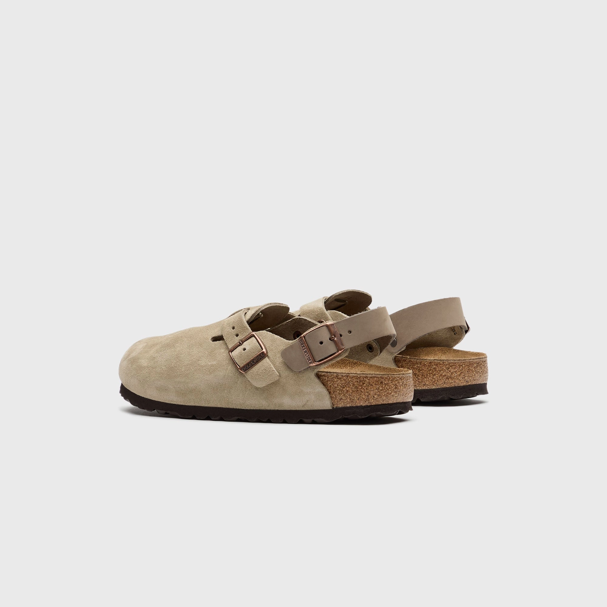 Birkenstock WMNS Tokio Suede - Taupe All-day comfort footwear