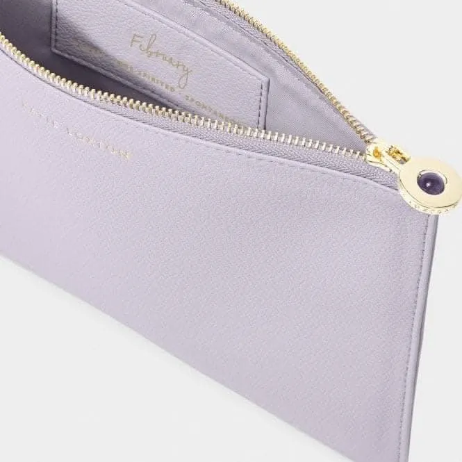 Birthstone Pouch February KLB2441 Katie Loxton Jewelry And Accessories