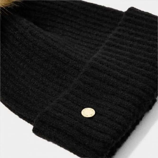 Black Faux Fur Hat KLS536 Katie Loxton Jewelry And Accessories