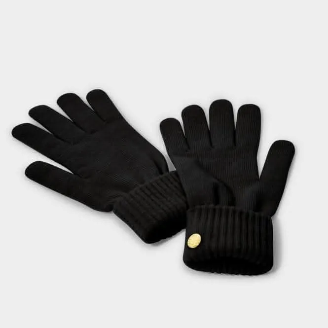 Black Knitted Gloves KLS532 Katie Loxton Jewelry And Accessories