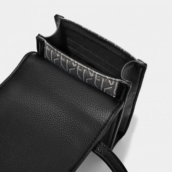 Black Signature Cell Bag KLB2920 Katie Loxton Jewelry And Accessories