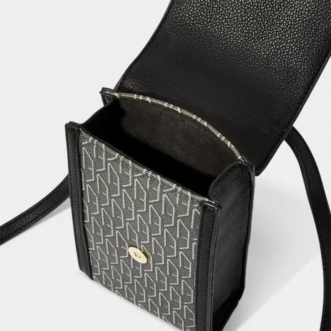 Black Signature Cell Bag KLB2920 Katie Loxton Jewelry And Accessories