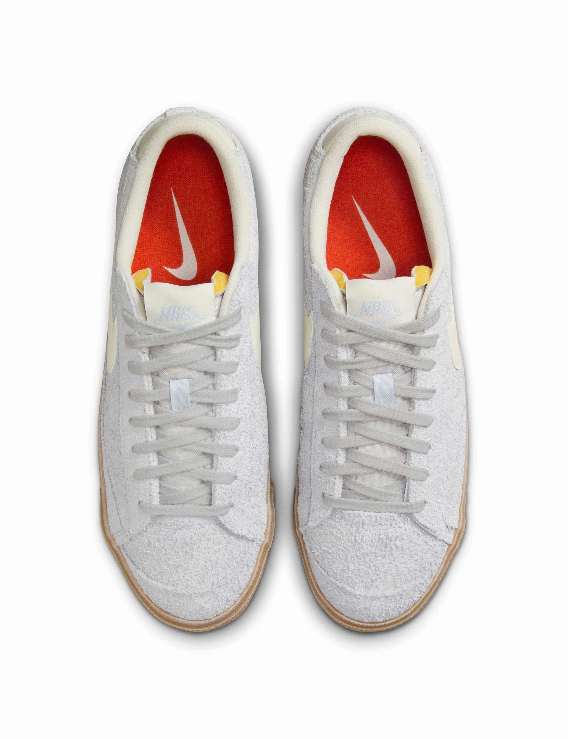 Blazer Low '77 Vintage Shoes - Football Grey/Pale Ivory/Gum Light Brown Nike women's stylish athletic footwear