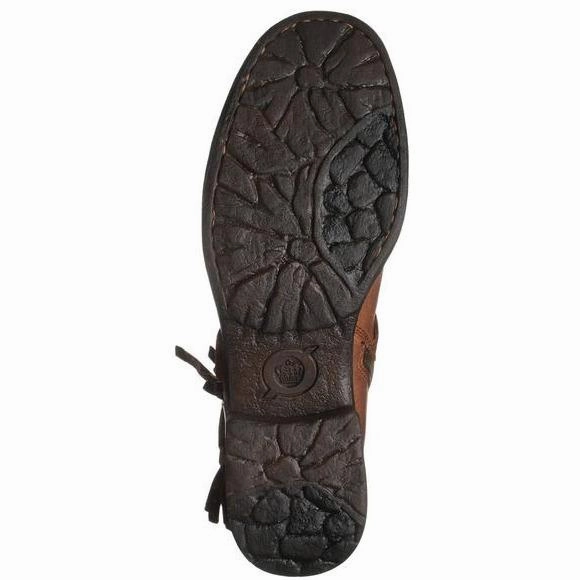 BORN PERL BOOT BROWN/RUST - FINAL SALE! Born handcrafted leather shoes