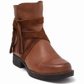 BORN PERL BOOT BROWN/RUST - FINAL SALE! Born leather comfort shoes for everyday wear