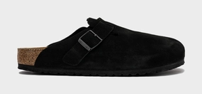Boston Mens Sandals (Black) Supportive Birkenstock clogs