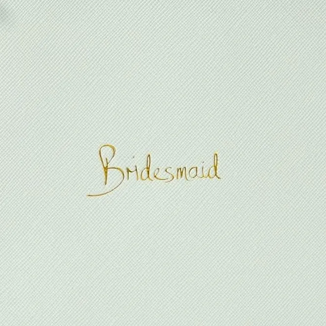Bridal Perfect Pouch Bridesmaid in Sage Green KLB2044 Katie Loxton Jewelry And Accessories