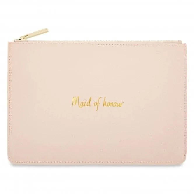 Bridal Perfect Pouch Maid of Honour in Blossom Pink KLB2049 Katie Loxton Jewelry And Accessories