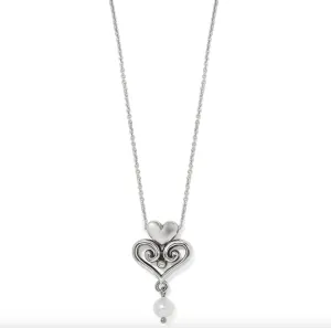 Brighton Necklaces Alcazar Amor Pearl Pendant Necklace