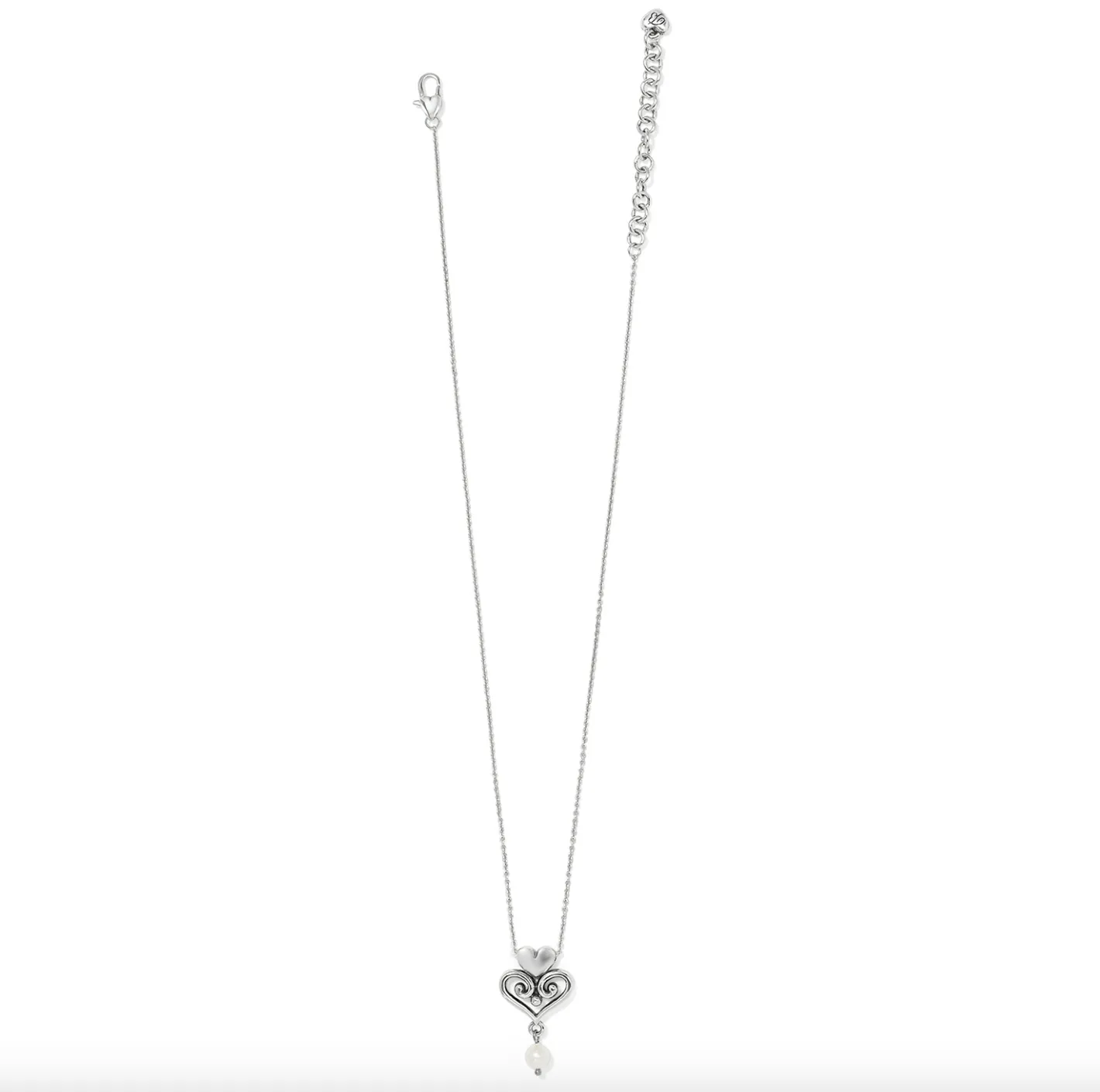 Brighton Necklaces Alcazar Amor Pearl Pendant Necklace