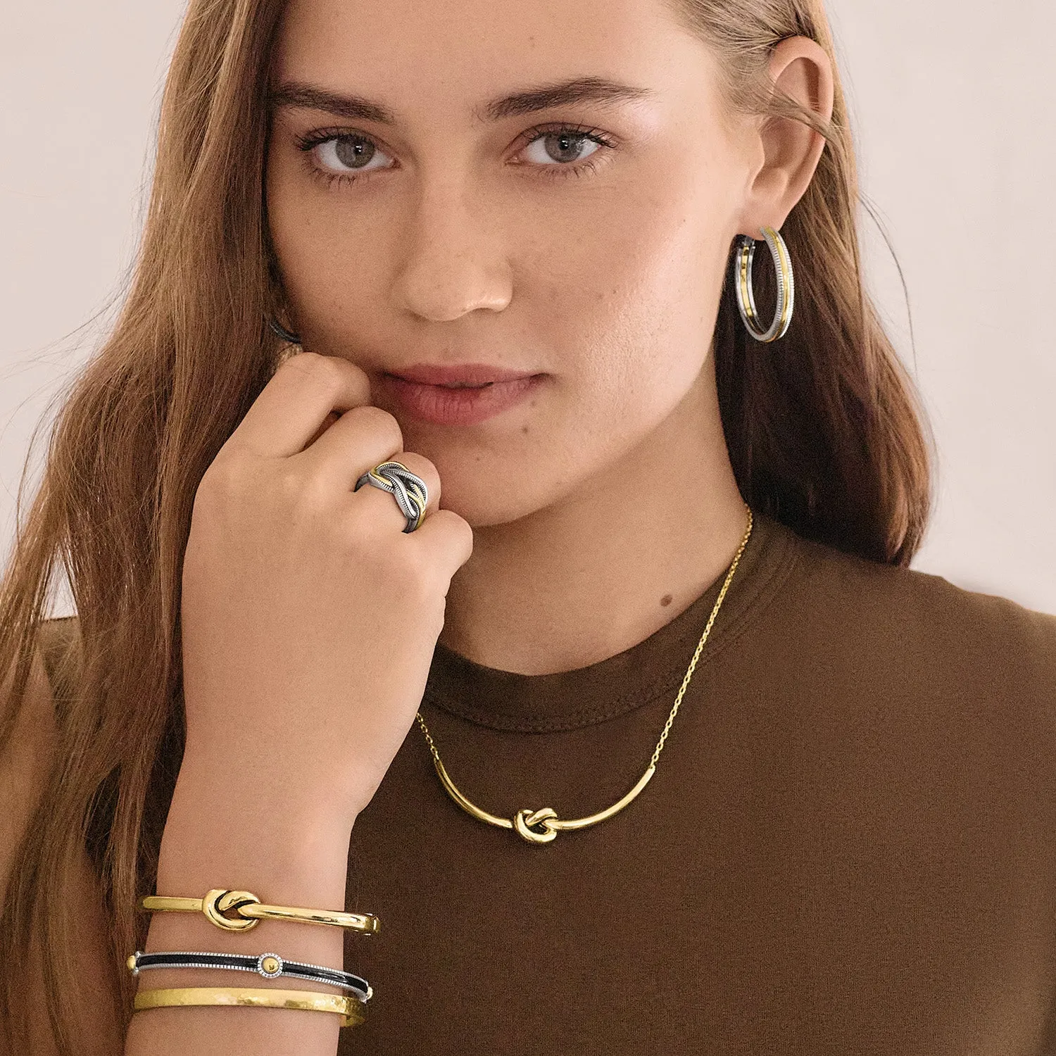 Brighton Necklaces Interlok Single Knot Necklace
