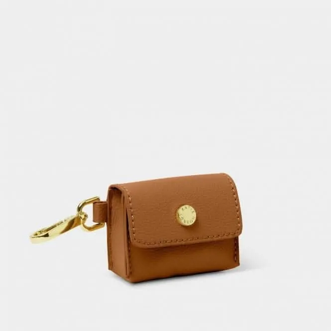 Brown Evie Clip On Airpod Case KLB3088 Katie Loxton Jewelry And Accessories