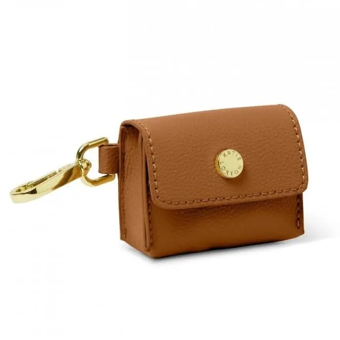 Brown Evie Clip On Airpod Case KLB3088 Katie Loxton Jewelry And Accessories
