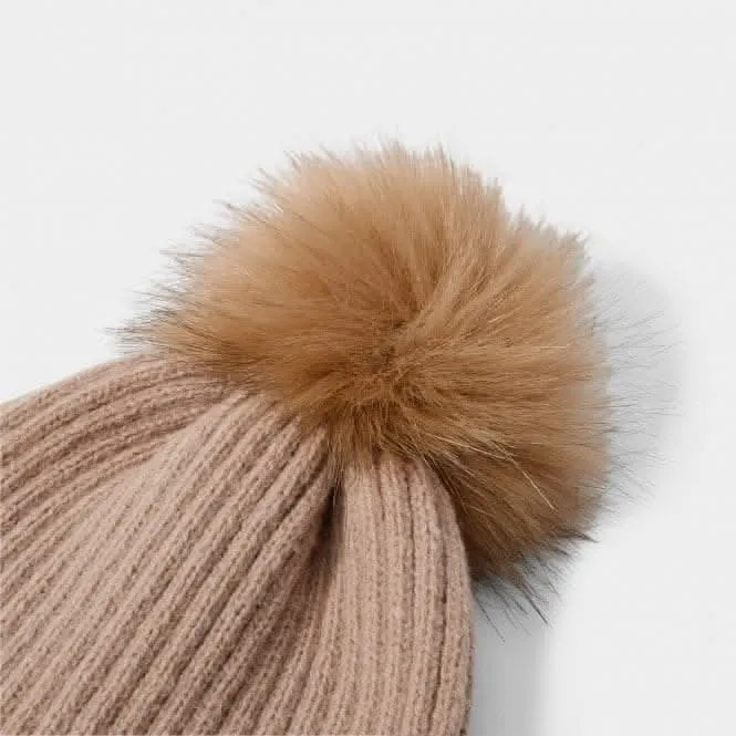 Brown Faux Fur Hat KLS537 Katie Loxton Jewelry And Accessories