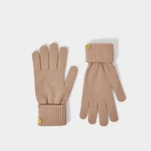 Brown Knitted Gloves KLS533 Katie Loxton Jewelry And Accessories
