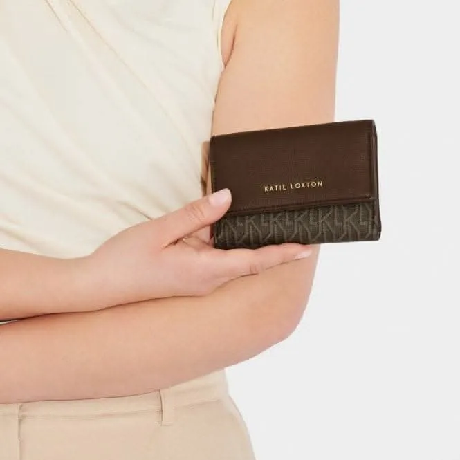 Brown Signature Purse & Card Holder KLB2917 Katie Loxton Jewelry And Accessories