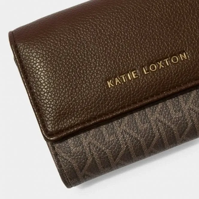 Brown Signature Purse & Card Holder KLB2917 Katie Loxton Jewelry And Accessories