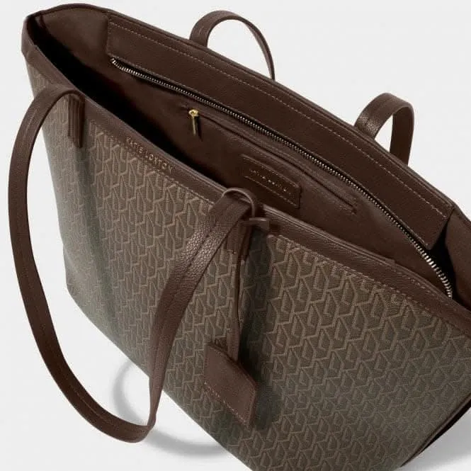 Brown Signature Tote Bag KLB2928 Katie Loxton Jewelry And Accessories