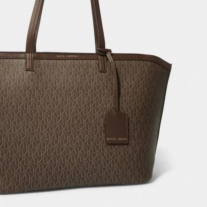 Brown Signature Tote Bag KLB2928 Katie Loxton Jewelry And Accessories