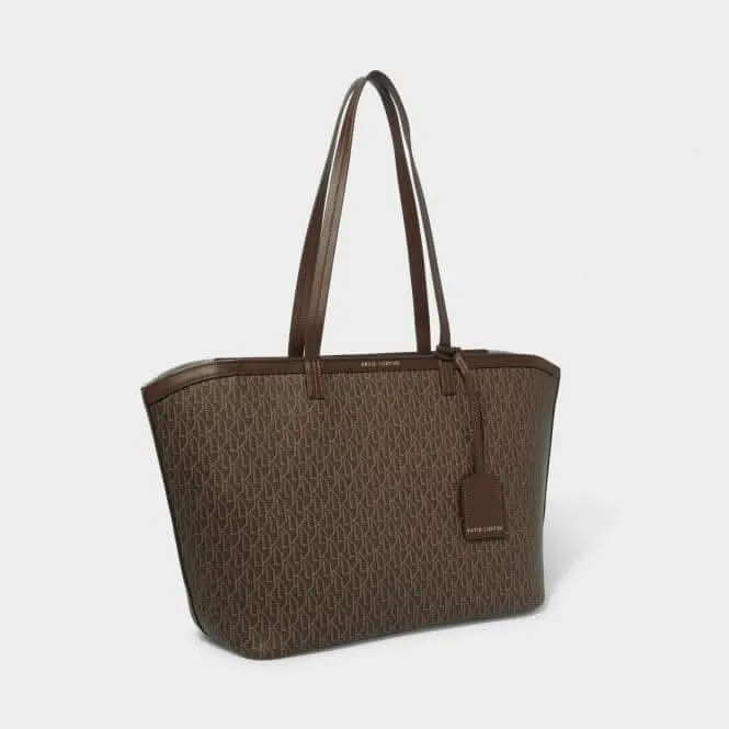 Brown Signature Tote Bag KLB2928 Katie Loxton Jewelry And Accessories