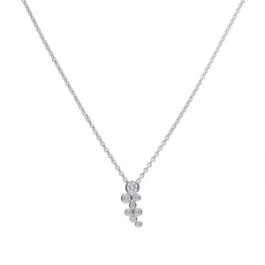 Bubble Cubic Zirconia Pendant P4782 Diamonfire Jewellery