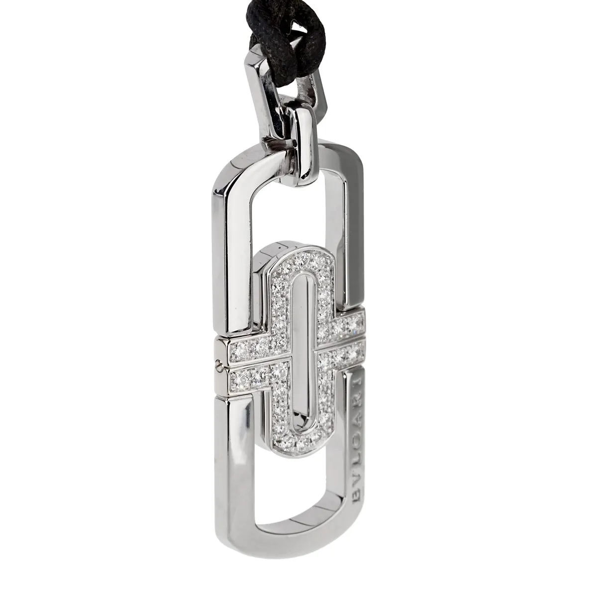 Bulgari Parentesi Diamond Pendant Necklace Bvlgari Jewelry