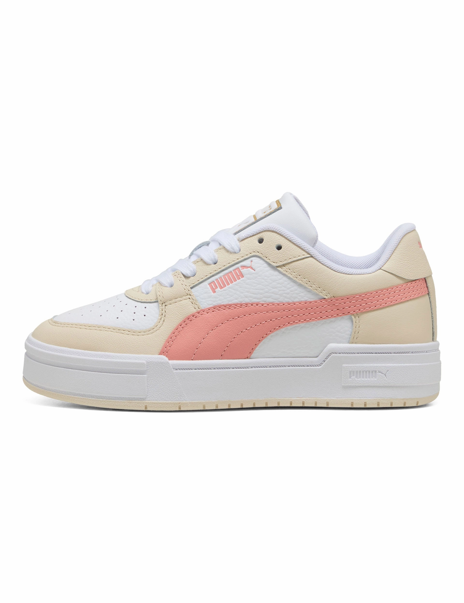 CA Pro Classic II Sneakers - White/Alpine Snow/Pink Fruit Puma women's stylish sport footwear