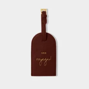 Cacao Luggage Tag KLB3019 Katie Loxton Jewelry And Accessories