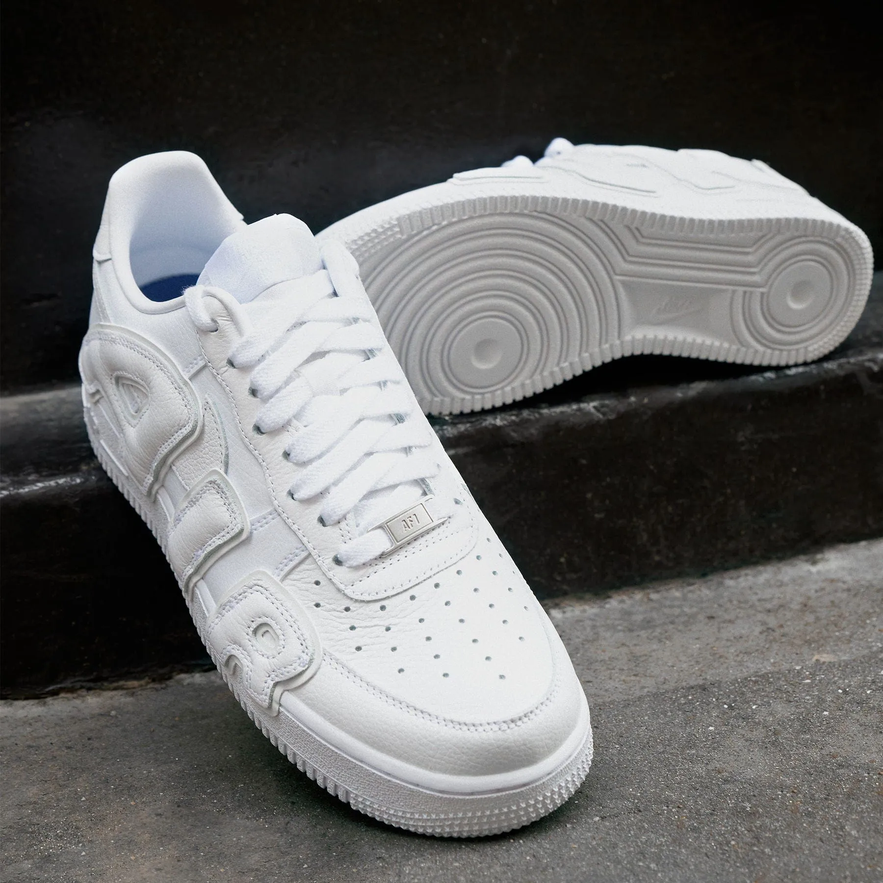 Cactus Plant Flea Market x Nike Air Force 1 Low Premium 'White' 2024 Nike Air Force 1 low-top sneakers