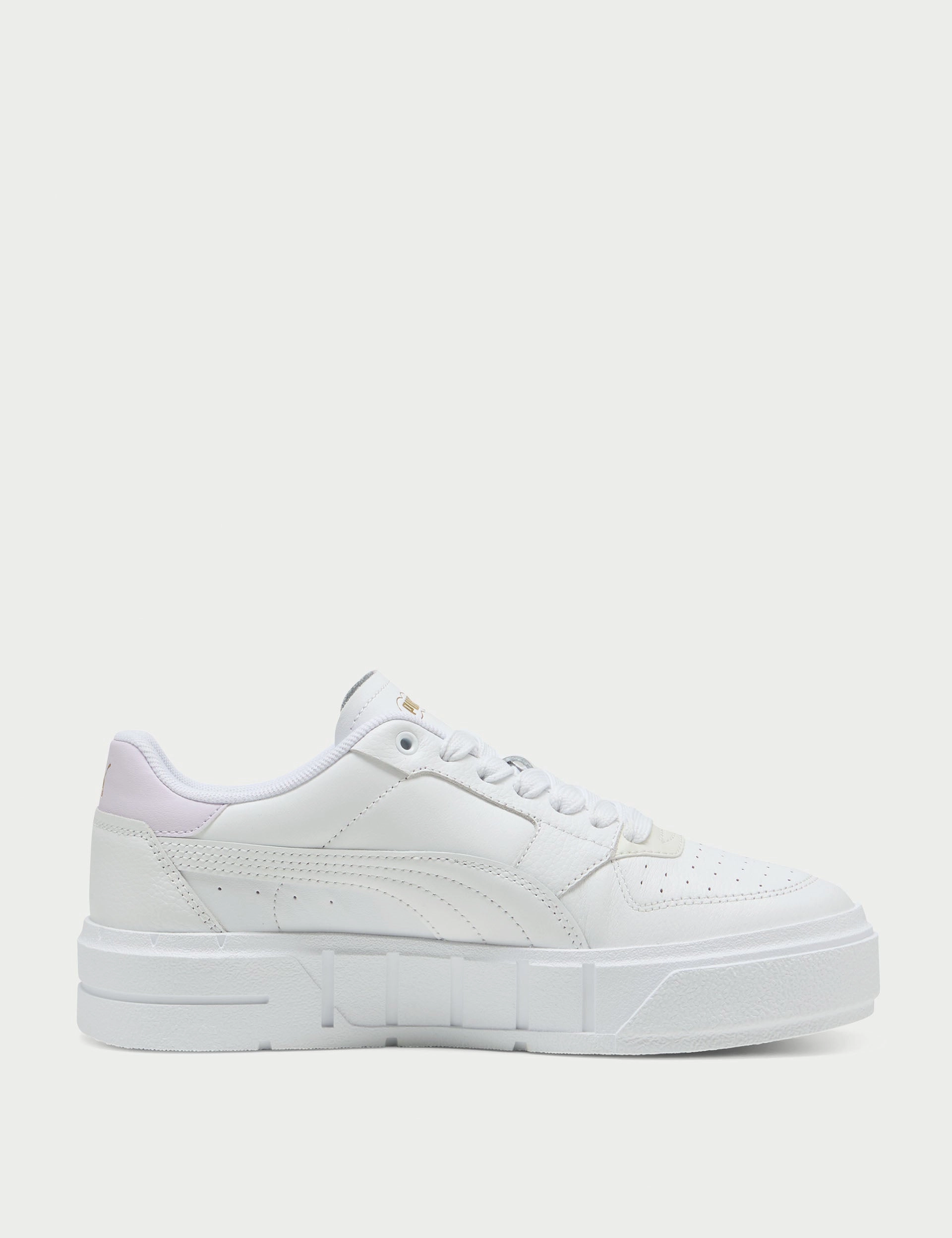 Cali Court Leather Sneakers - White/Lilac Frost Puma womens athletic shoes with modern design