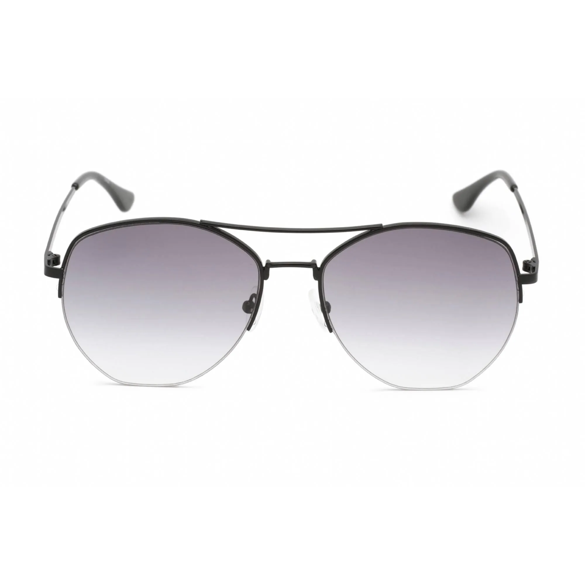 Calvin Klein Retail Women's Sunglasses - Full Rim Black Metal Aviator | CK20121S 001 Calvin Klein Sunglasses