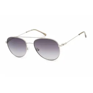 Calvin Klein Retail Women's Sunglasses - Silver Metal Aviator Frame | CK20120S 045 Calvin Klein Sunglasses