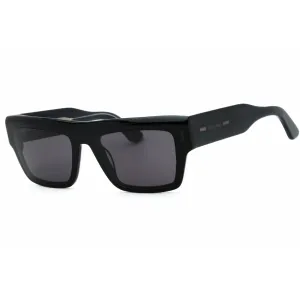 Calvin Klein Unisex Sunglasses - Black Acetate Rectangular Full Rim | CK23504S 001 Calvin Klein Sunglasses