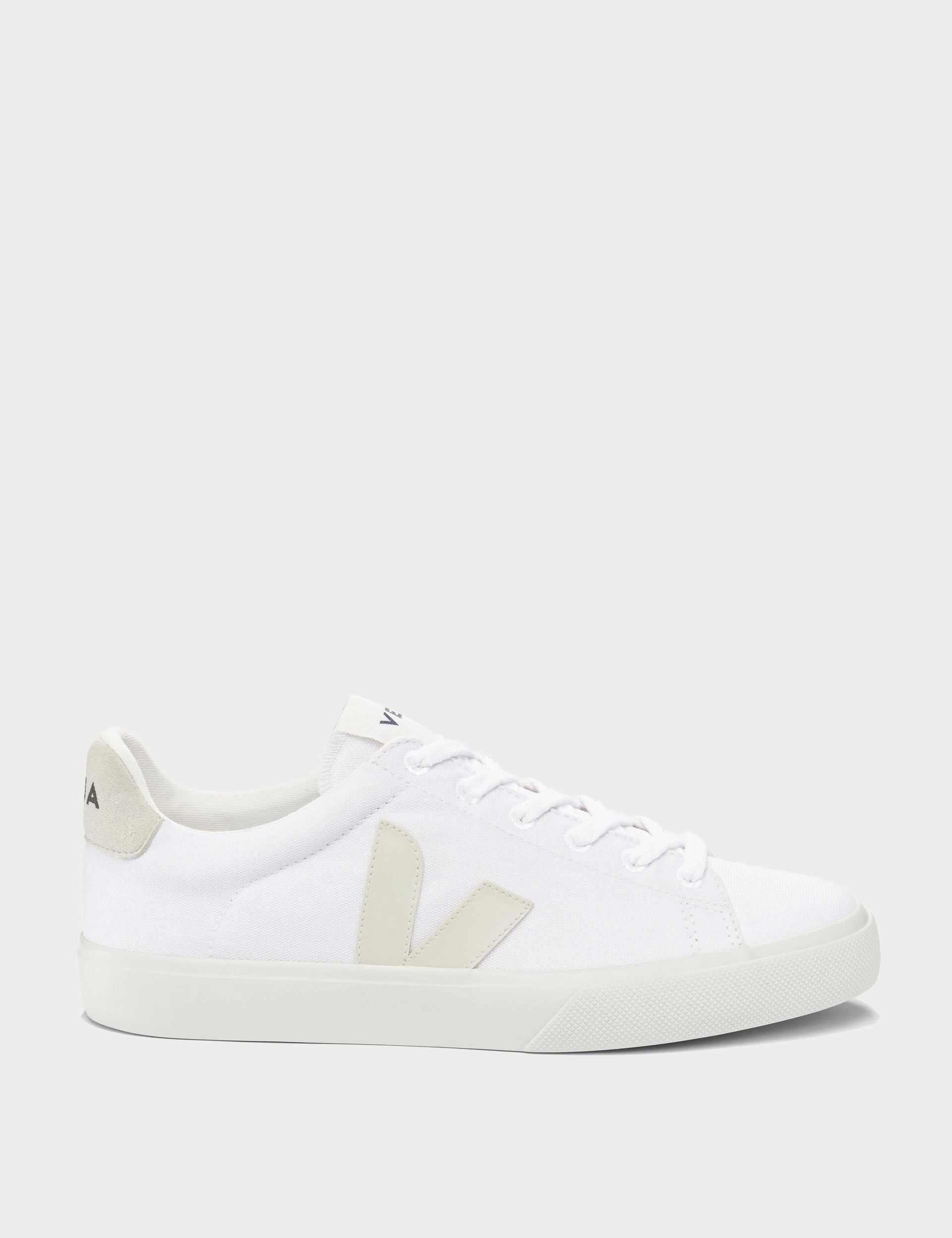Campo Canvas - White Pierre Veja womens shoes with sustainable materials