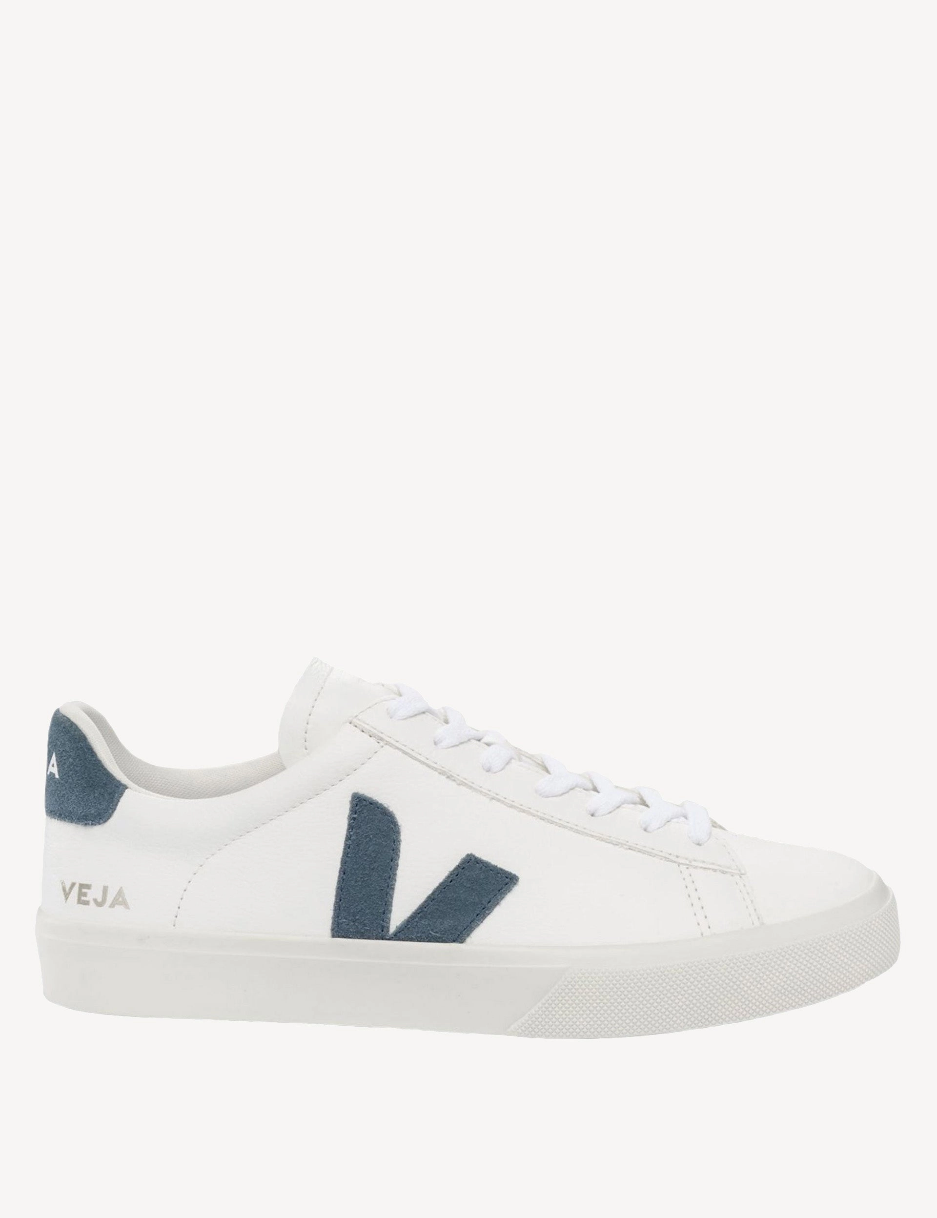 Campo Leather - White California Veja womens shoes with sustainable materials