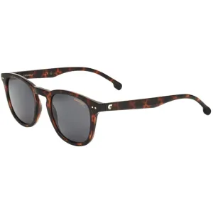 Carrera Unisex Sunglasses - Grey Lens Havana Plastic Square Shape Frame | 2032T/S 86 Carrera Sunglasses