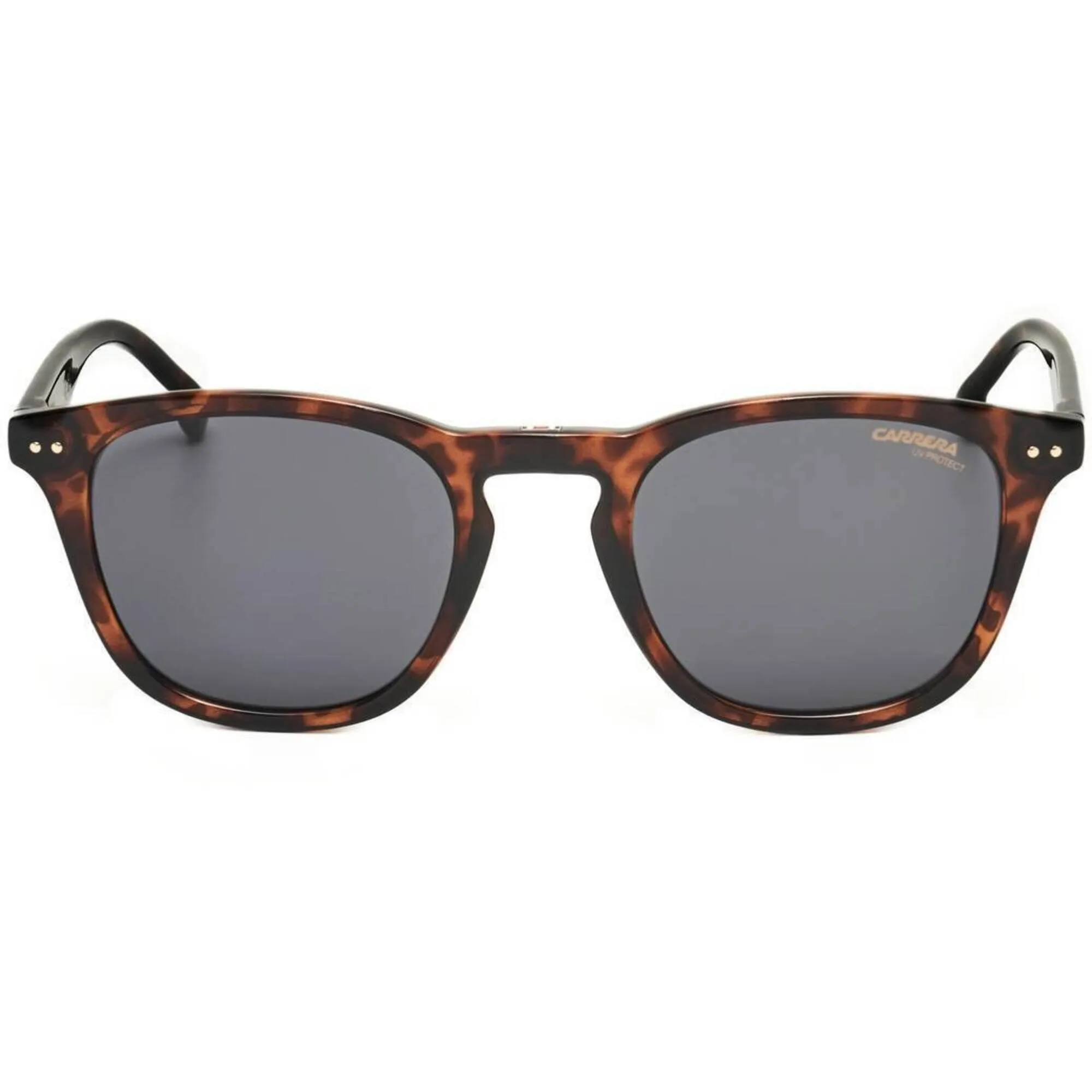 Carrera Unisex Sunglasses - Grey Lens Havana Plastic Square Shape Frame | 2032T/S 86 Carrera Sunglasses