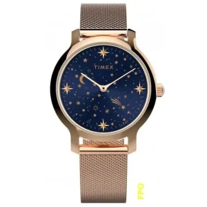 Celestial Transcend Rose Gold-tone Watch TW2W21400
